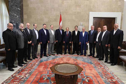 Hezbolá agradece al presidente libanés por sus posiciones patrióticas